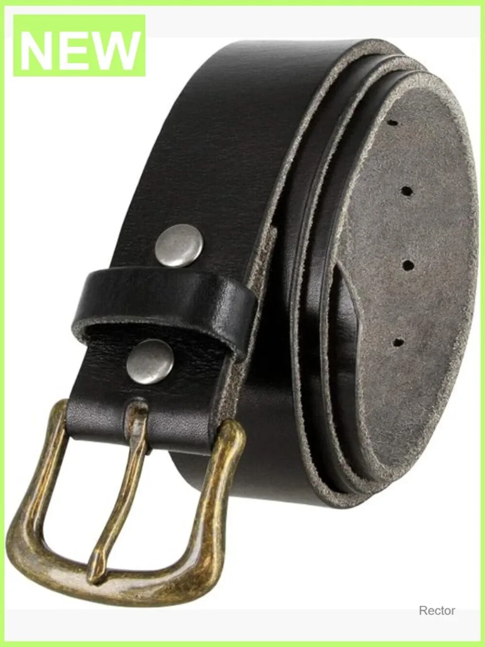Genuine Full Grain Leather Belt 1.5